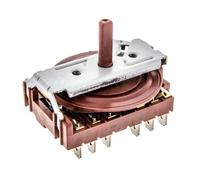 CABLEPELADO Commutateur de four 4 positions, sélecteur de four 4 positions, code 330780020, compatible avec Teka, pour modèles HE450, HE490, HE500, HE510, 4 positions, 330.78.0020