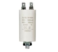 CABLEPELADO - Condensateur de démarrage pour moteur électrique | Condensateur permanent | monophasé | 4 bornes | Convient aux pompes, compresseurs, machines à laver, climatiseurs | 450 VCA | 3,0 µF