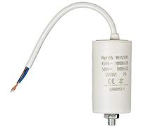CABLEPELADO Condensateur de démarrage pour moteur électrique | Condensateur permanent | monophasé | Câble de connexion | Convient pour pompes, compresseurs, machines à laver, machines à air | 450 VAC