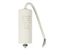 CABLEPELADO Condensateur démarrage moteur électrique 450 V avec câble 20.0 uF Blanc