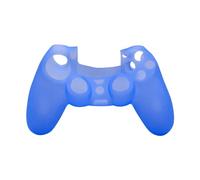 CABLEPELADO Coque de Protection en Silicone Souple pour Manette PS4 - Compatible avec PS4 - Bleu