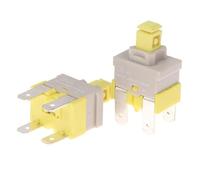 CABLEPELADO Interrupteur pour lave-vaisselle | Interrupteur marche/arrêt pour lave-vaisselle | 16 A 125/250 VAC | Modèle 81782445 | Compatible avec Fagor Edesa Teka