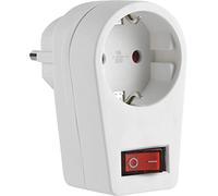 CABLEPELADO Prise de protection avec interrupteur | Prise commutateur | Économie d'énergie | Interrupteur ON/OFF | Protection enfant | 3680 W max | 16 A