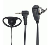 CABLEPELADO Yaesu Vertex Casque avec microphone PTT pour station walkie Yaesu Vertex, radio bidirectionnelle, connecteur Jack 3,5 mm 4 broches, 1 mètre