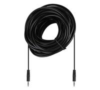 Câbles audio, câble audio 3.5 mm cuivre à mâle blindé pour écouteurs et smartphones, lecteurs MP3 (10m / 15m / 20m / 30m)(10m)
