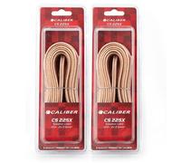 Câbles Audio Caliber CS-225X pour haut-parleur 2x10M - 2x 2.5mm2 - Transparent