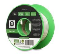 Câbles bobine - D2DIFFUSION - Bobine de câble 10m - Blanc - Couronne - PVC