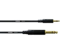 CABLES Câble audio stéréo minijack/jack 1,5 m CÂBLES AUDIO Essentials Mini-Jack