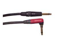 Câbles CD CSI3RP jack-jack 3m - Cordial - Jack instrument mono Silent Switch Gold 3m Top Performance coudé