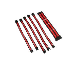 Câbles d'alimentation internes Kolink COREADEPT-EK-BRD : 6 pièces, cuivre, PET, 1x20+4pin/8pin/4+4pin (300mm), 3x6+2pin (350mm), 0.35m, AWG16