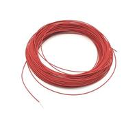 câbles de chauffage, Fil chauffant for voiture, 1 mètre, nickel-chrome, isolé en PTFE, 5V-48V, 1.2-1.4mm, multi-ohm, DIY(4 Ohm)