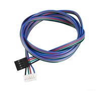 Câbles de connexion de moteur pas à pas pour Nema17, 5 x 4 broches 1 m de long, fiables pour divers projets électriques
