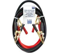 Cable de demarrage 500A 2x3m Ø25mm² Pinces Pro Laiton Pur GYS 564015