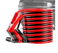 Câbles de démarrage - Câble de connexion en cuivre - Protection des pinces crocodiles - Aide à la dépannage pour batteries faibles - Accessoire de batterie de voiture pour voitures, camions, véhicules