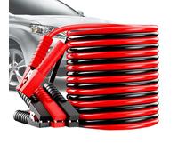 Câbles De Démarrage Renforcés | Câbles de Booster | Assistance Routière avec Pinces Crocodile Sécurité pour Batteries Faibles Auto 12V 24V