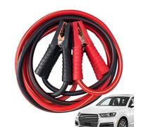 Câbles De Démarrage Robustes | Courant Stable, Pinces Isolées | Câbles De Démarrage | Kit De Câbles De Démarrage Pour Automobile, Anti-nœuds, Prise Sûre, Démarrage Rapide Pour Batterie Déchargée Ou Fa