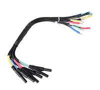 Câbles de dérivation universels à 6 canaux HT306 pour oscilloscope de diagnostic automobile, câbles de test pour multimètre avec connecteurs de 0,6/1,5/2,3/2,8 mm et fiche banane
