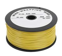 Câbles de fil de Silicone 26AWG 100M/328.1ft UL1007 câble de fil électrique toronné jaune fil de raccordement de calibre 26