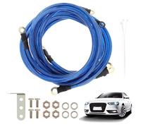 Câbles De Mise À La Terre Automobile - Kit De Mise À La Terre Pour Voiture, Câble De Terres Pour Véhicule À 5 Points, Fils De À La Terres Négatifs Universels | Puissance De Haute Performance De Mod