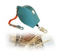 Câbles de sécurité rétractables avec crochet en acier, capacité de charge de 300 kg, idéal pour les travaux aériens, dispositif de protection contre les chutes de toit, attache de sécurité anti-chute