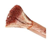 Câbles de terre, fil de terre 25 carrés, fil de cuivre standard for machine de soudage par points, enroulement secondaire, câble souple, fil de câble de mise à la terre(1Meters)