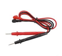 Câbles de test multimètre 1000 V 10 A, câble d'essai universel avec pointes pour multimètre numérique, câble de test isolé en silicone rouge/noir, câble de 70 cm pour test de composants IC et mesures
