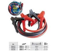 Cables demarrage 1.5l, 2x2.8m, pinces isolées diam=10mm², 200a gys 056312 G