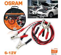 Câbles Démarrage Batterie 150A Starter Osram Avec Bornes Voiture Et Moto 6V 12V