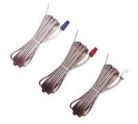 Câbles d'enceintes 3X Pcs Speaker Cables Sound Wires Cords Red Gray Compatible With Samsung Home Cinema