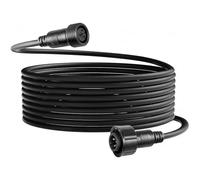 Cables Dmx Fil de Câble étanche, Cable Dmx Exterieur 5m Waterproof Extension Cable Outdoor avec Connecteurs XLR Mâles et Femelles pour Connecteur Etanche Dmx Projecteur Led ip65