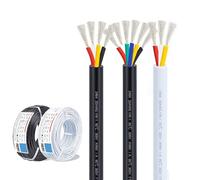 câbles électriques souples isolés en cuivre, Câble basse tension U·L 2464 en cuivre étamé 20-28 A WG 5-7 conducteurs for applications automobiles et industrielles(100ft,24A WG-5C)