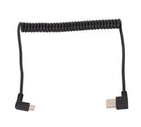CâBles EnrouléS En Spirale De Type C Vers Usb 2.0, CâBle D'extension Usb Ultra Fin De 480mbps Pour Voiture