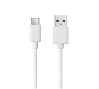Câbles et Connectique pour Téléphones Portables USB vers Type C, Couleur blanche