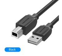 Câbles et Connectiques,Vention - câble USB 3.0 Type A mâle vers B pour imprimante et Scanner, cordon pour Canon - Type black - 3M