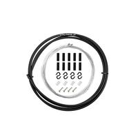 CâBles Et Gaines De Frein VéLo Câble de 2 m/2,5 m for manettes vélo, câbles frein, dérailleur, câble changement vitesse, 4 mm/5 mm, for VTT, route(Shift Black 4mm)