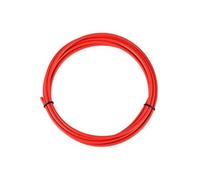 CâBles Et Gaines De Frein VéLo Câble de 300 cm for manettes vélo, dérailleur, câbles frein, câble changement vitesse, 4 mm/5 mm, VTT, route, accessoires ligne(Shift Cable-Red)