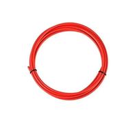CâBles Et Gaines De Frein VéLo Câble de 300 cm for manettes vélo, dérailleur, câbles frein, câble changement vitesse, 4 mm/5 mm, VTT, route, accessoires ligne(Shift Cable-Red)