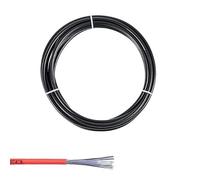 CâBles Et Gaines De Frein VéLo Câble de 300 cm for manettes vélo, dérailleur, câbles frein, tube câble changement vitesse, 4 mm/5 mm, VTT, route(Black Shift 4mm)
