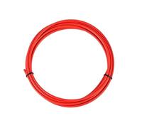 CâBles Et Gaines De Frein VéLo Câble de 300 cm for manettes vélo, dérailleur, câbles frein, tube câble changement vitesse, 4 mm/5 mm, VTT, route(Shift Red)