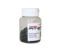Sram Brass Brake Cable Terminal 5 Mm 100 Units Noir 5 mm