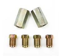 Câbles frein à main Connecteurs électriques mâles et femelles étanches à 2 voies pour tuyau de frein voiture, avec écrous M10 10 mm raccord union 3/16"