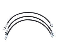 Câbles frein à main Kit de 3 durites frein avant et arrière allongées pour Toyota Hilux LN106, LN46, LN60, LN65, RN105, YN65, YN67