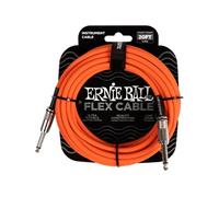 Ernie Ball Câble instrument Flex Cable droit/droit 6,1 m orange
