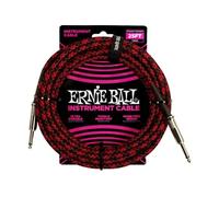 Câbles jack / instrument - 7.62M Jack Mono Male Vers Jack Mono Male Rouge et Noir Câbles jack / instrument