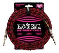 Câbles jack / instrument Ernie Ball 5.5M Jack Mono Male Vers Jack Mono Male Rouge et Noir