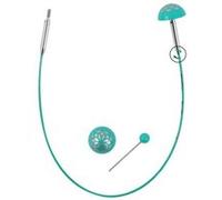 KnitPro – Câble interchangeable pivotant à 360° pour aiguilles 60 cm – 3 pièces