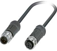 Câbles pour capteurs/actionneurs Pôle: 4 Phoenix Contact SAC-4P-M12MS/2,0-28X/M12FS OD 1454105 1 pc(s)