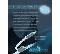 Câbles Supra USB 3.2 A-C 3,0 M