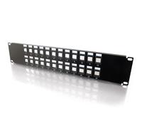 Cables To Go C2G 03859 24-Port Blank Keystone/Multimedia Patch Panel