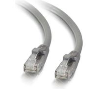 CABLES TO GO Enhanced Cat5E 350Mhz Snagless Patch Cable - Câble de raccordement - Rj-45 (M) - Rj-45 (M) - 1 M - (Cat 5E) - moulé, tressé, non torsadé, non torsadé, doublé - gris